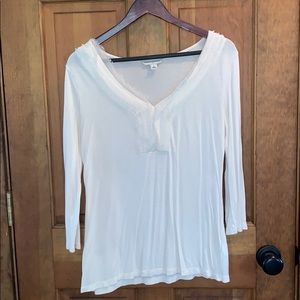 Banana Republic 3/4 length shirt